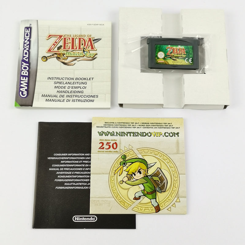 Nintendo Game Boy Advance Game: The Legend of Zelda The Minish Cap - OVP GBA