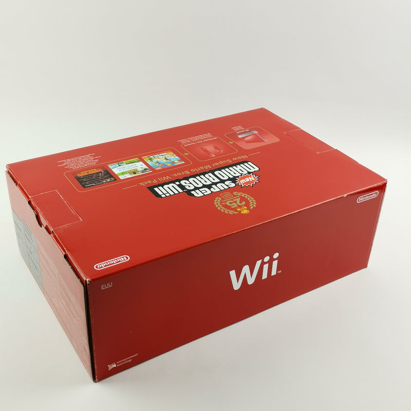 Nintendo Wii Console Red: New Super Mario Bros. Wii Pack 25th Anniversary - OVP