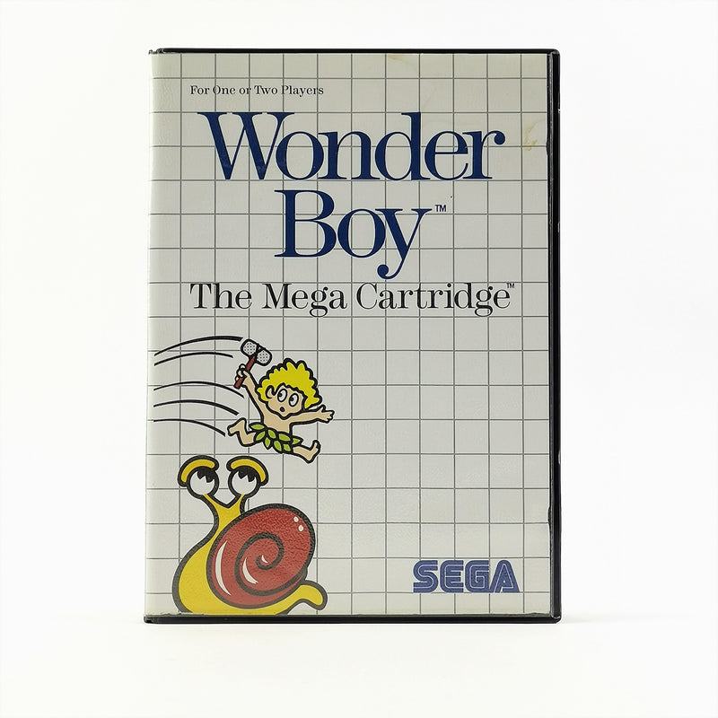 Sega Master System Spiel : Wonder Boy - OVP & Anleitung PAL | MS Cartridge