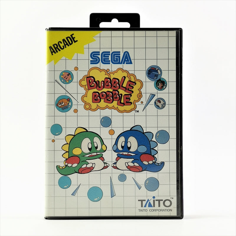 Sega Master System Spiel : Bubble Bobble - OVP ohne Anleitung PAL MS Cartridge