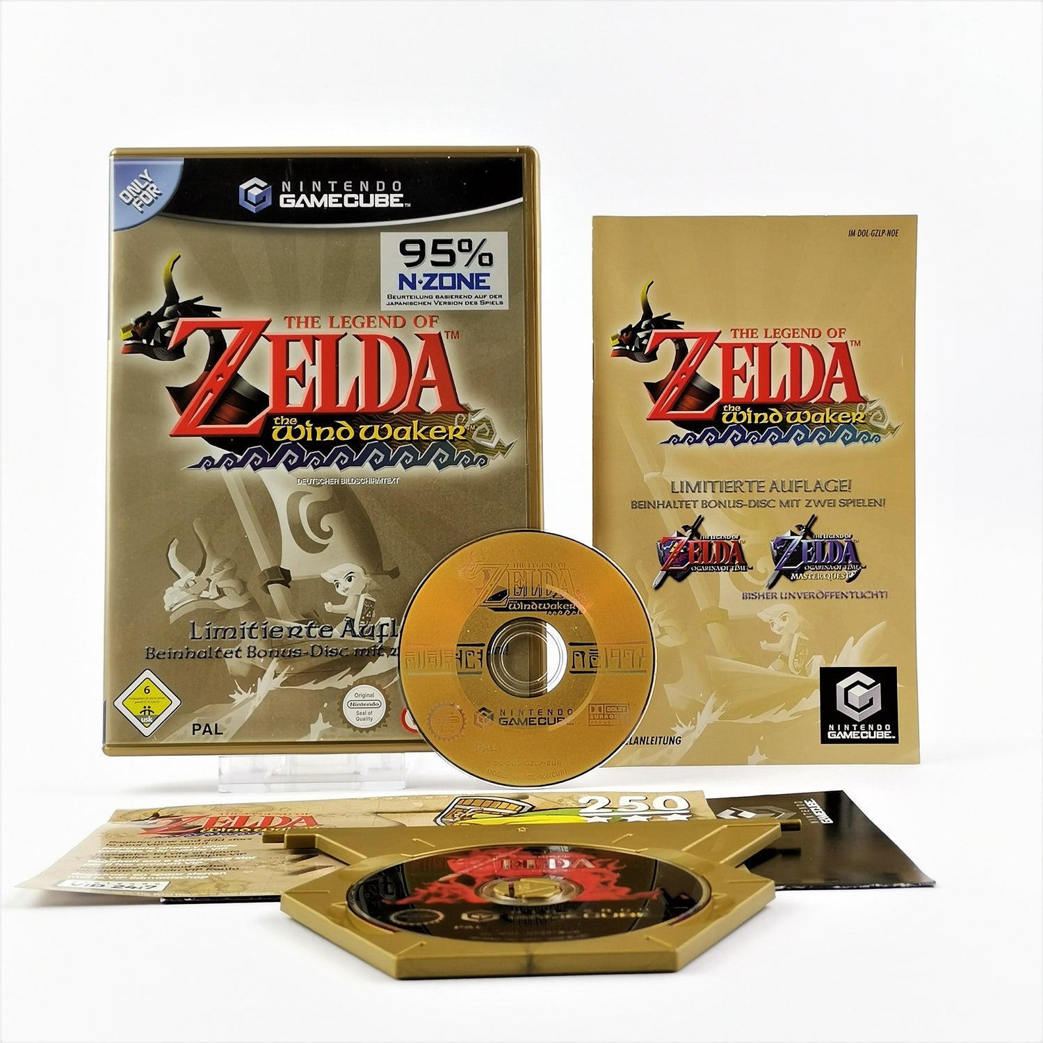 Nintendo Gamecube Spiel The Legend of Zelda The Windwaker Limitierte Auflage [2]