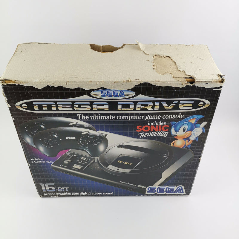 Sega Mega Drive I Konsole in OVP mit Spiele Konvolut u. Havoc OVP