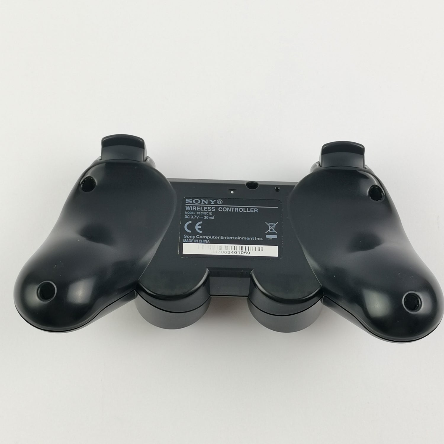 Sony Playstation 3 Gamepad: Original PS3 Dualshock Controller Black Black PS3