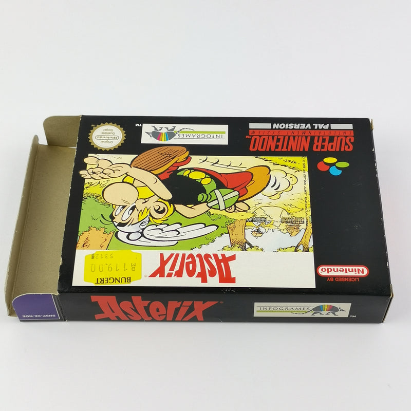 Super Nintendo Spiel : Asterix - OVP & Anleitung PAL Version | SNES Cartridge