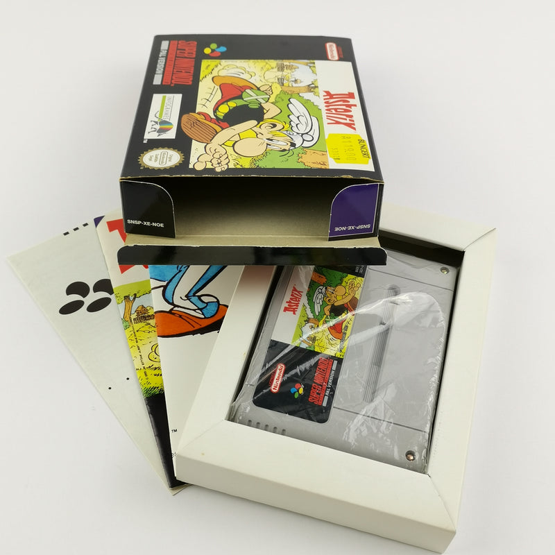 Super Nintendo Spiel : Asterix - OVP & Anleitung PAL Version | SNES Cartridge