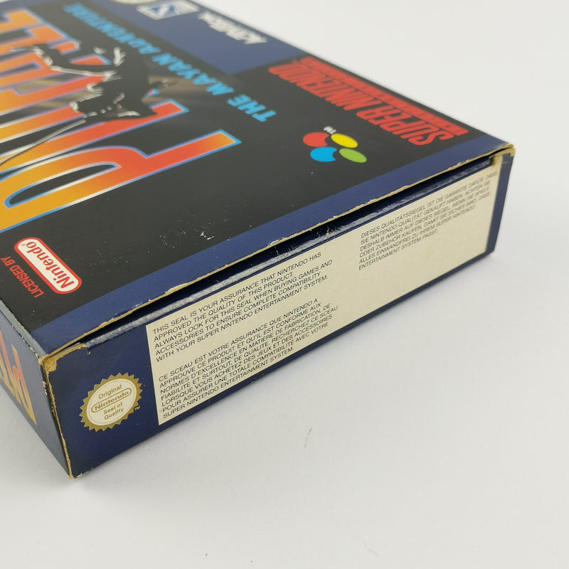 Super Nintendo Spiel : Pitfall - OVP & Anleitung PAL Version | SNES Cartridge