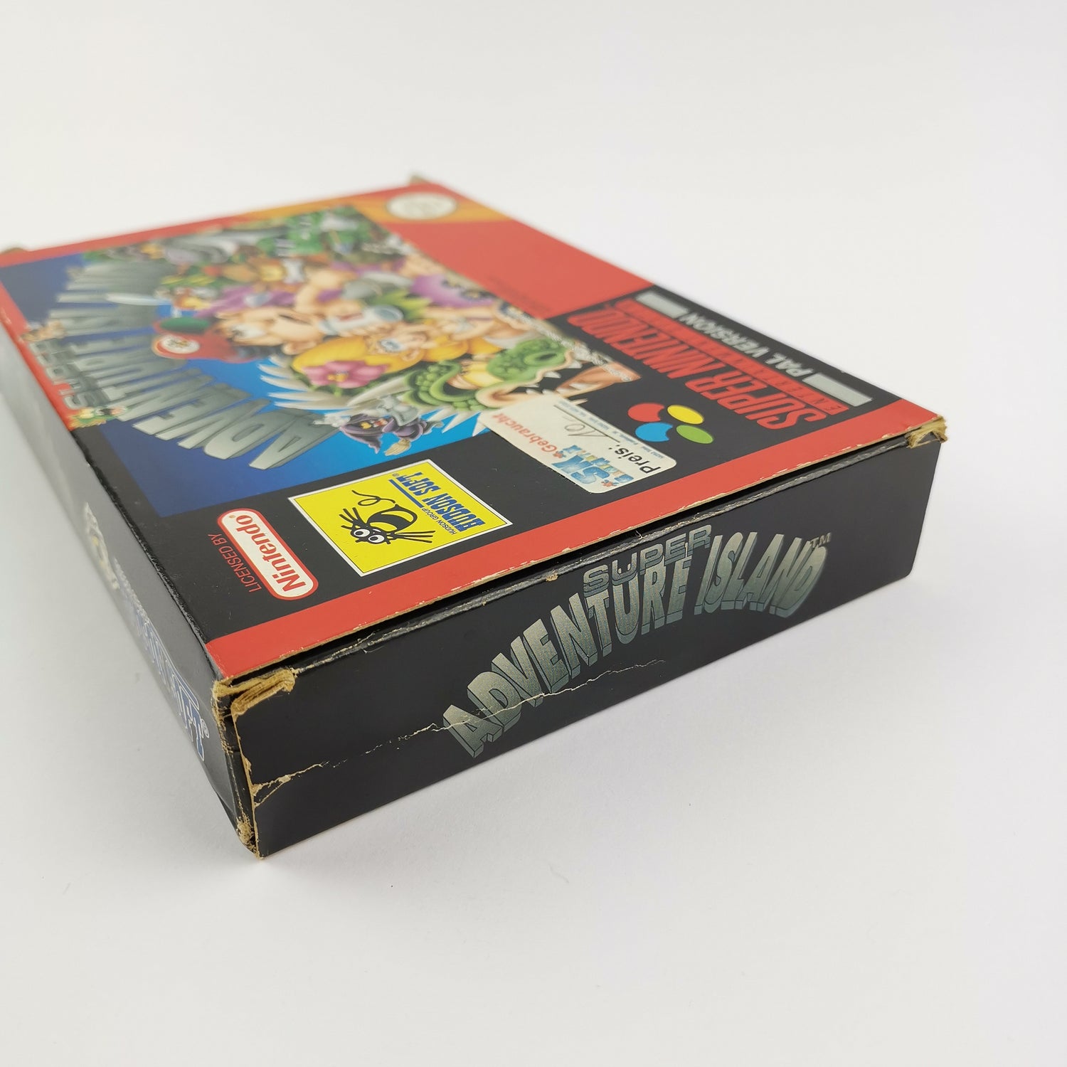 Super Nintendo Spiel : Super Adventure Island - OVP & Anleitung SNES Cartridge