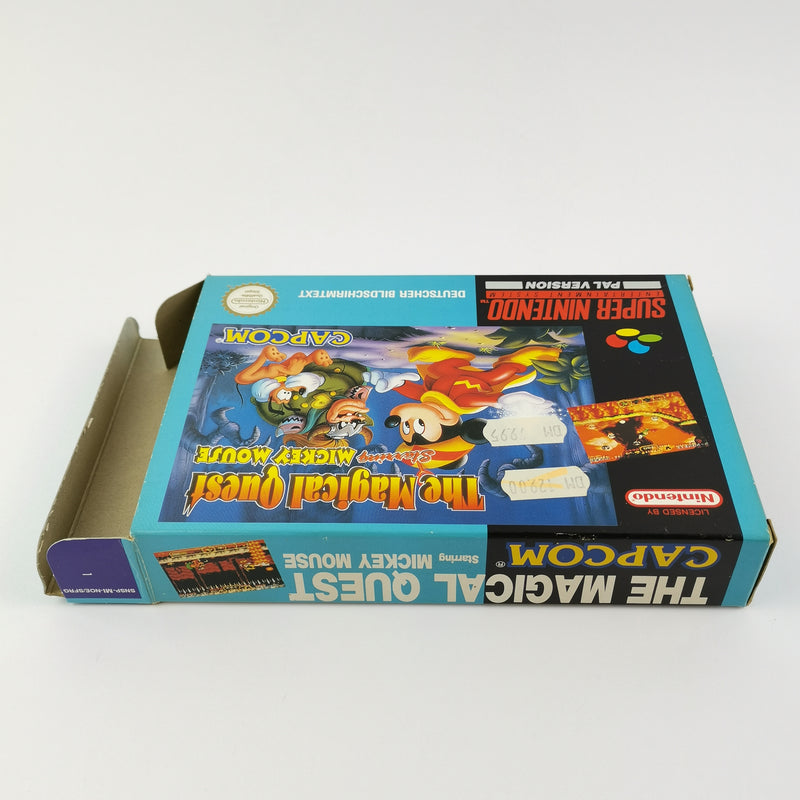 Super Nintendo Spiel : The Magical Quest starring Mickey Mouse - OVP SNES PAL