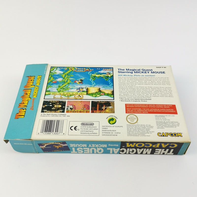 Super Nintendo Spiel : The Magical Quest starring Mickey Mouse - OVP SNES PAL