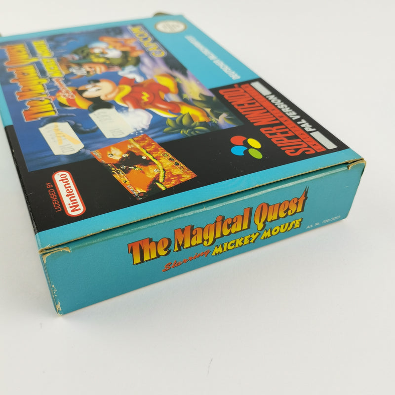 Super Nintendo Spiel : The Magical Quest starring Mickey Mouse - OVP SNES PAL