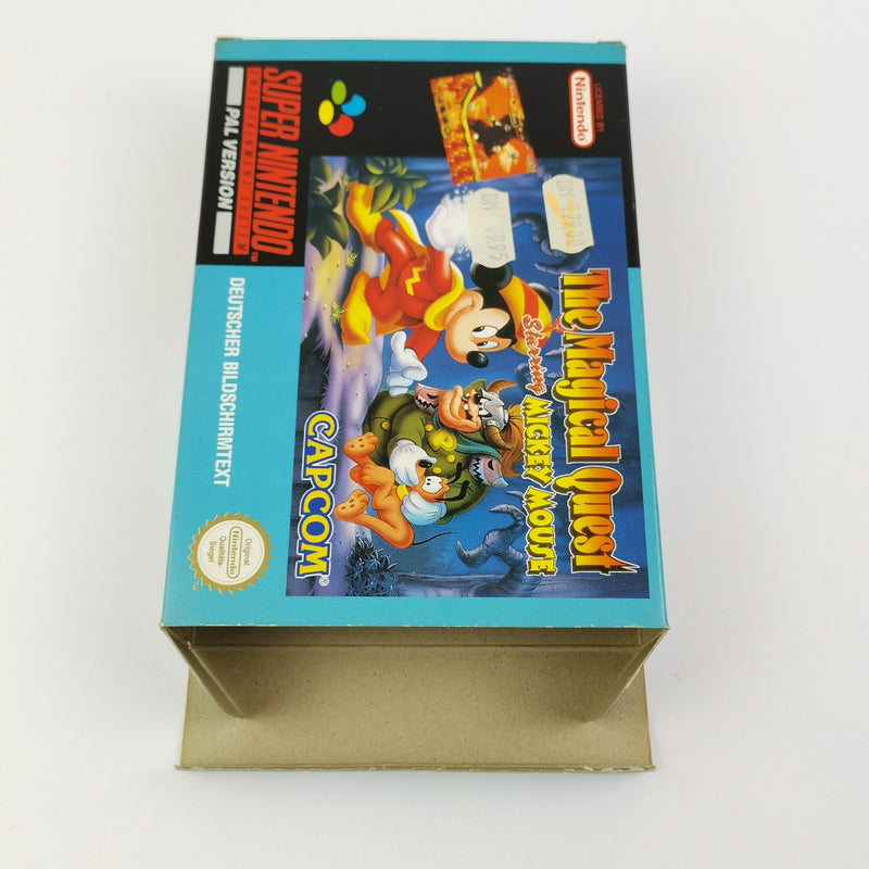 Super Nintendo Spiel : The Magical Quest starring Mickey Mouse - OVP SNES PAL