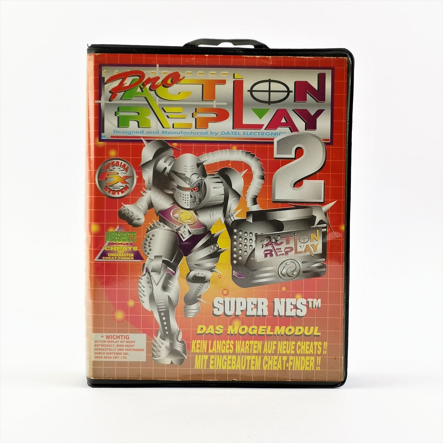 Super Nintendo Zubehör : Pro Action Replay 2 - OVP ohne Anleitungen SNES PAL