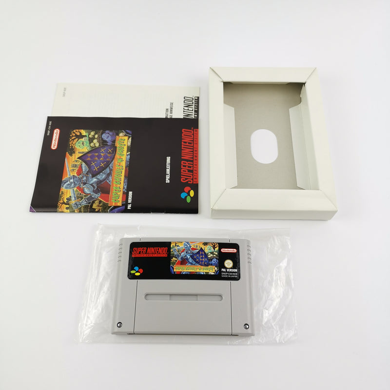 Super Nintendo Spiel : Super Ghouls´N Ghosts - OVP & Anleitung SNES Cartridge