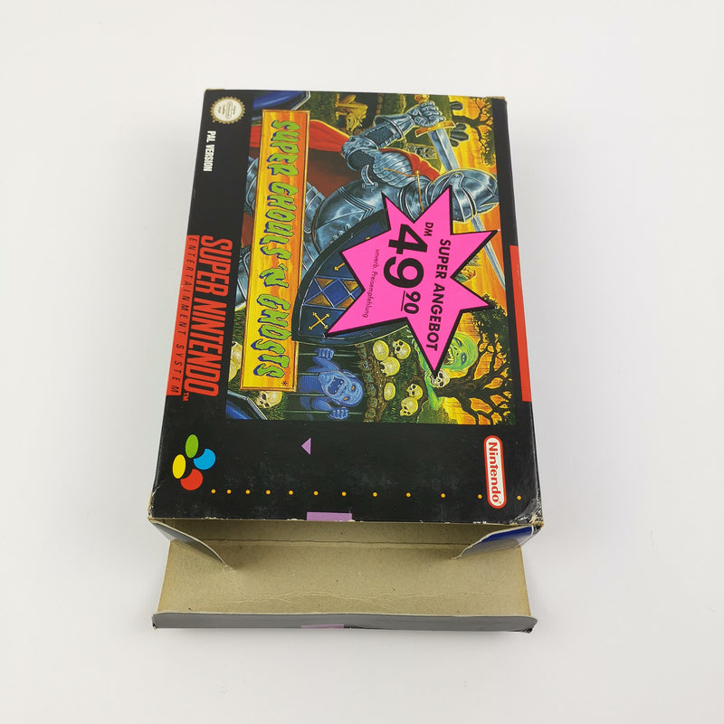Super Nintendo Spiel : Super Ghouls´N Ghosts - OVP & Anleitung SNES Cartridge