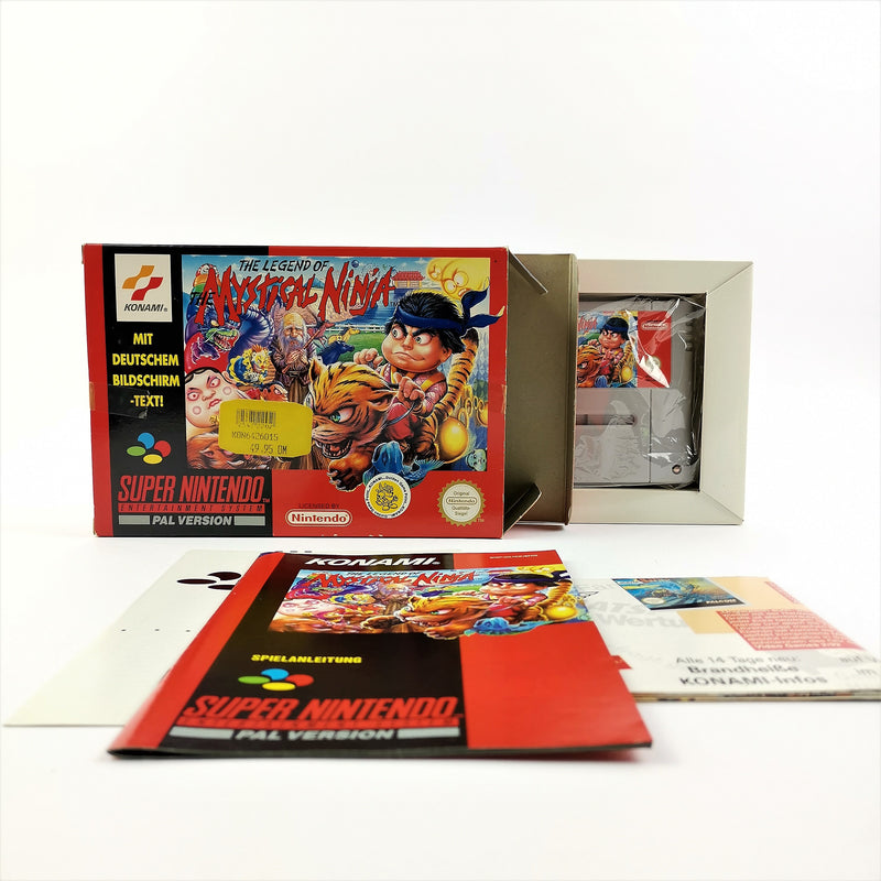 Super Nintendo Spiel : The Legend of The Mystical Ninja - OVP & Anleitung SNES