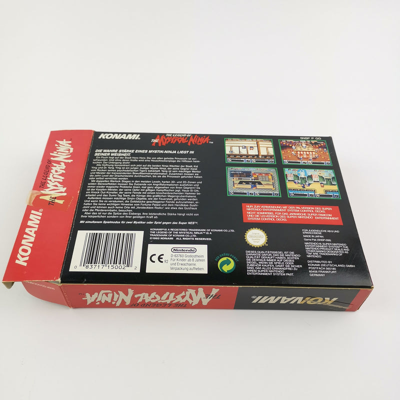 Super Nintendo Spiel : The Legend of The Mystical Ninja - OVP & Anleitung SNES