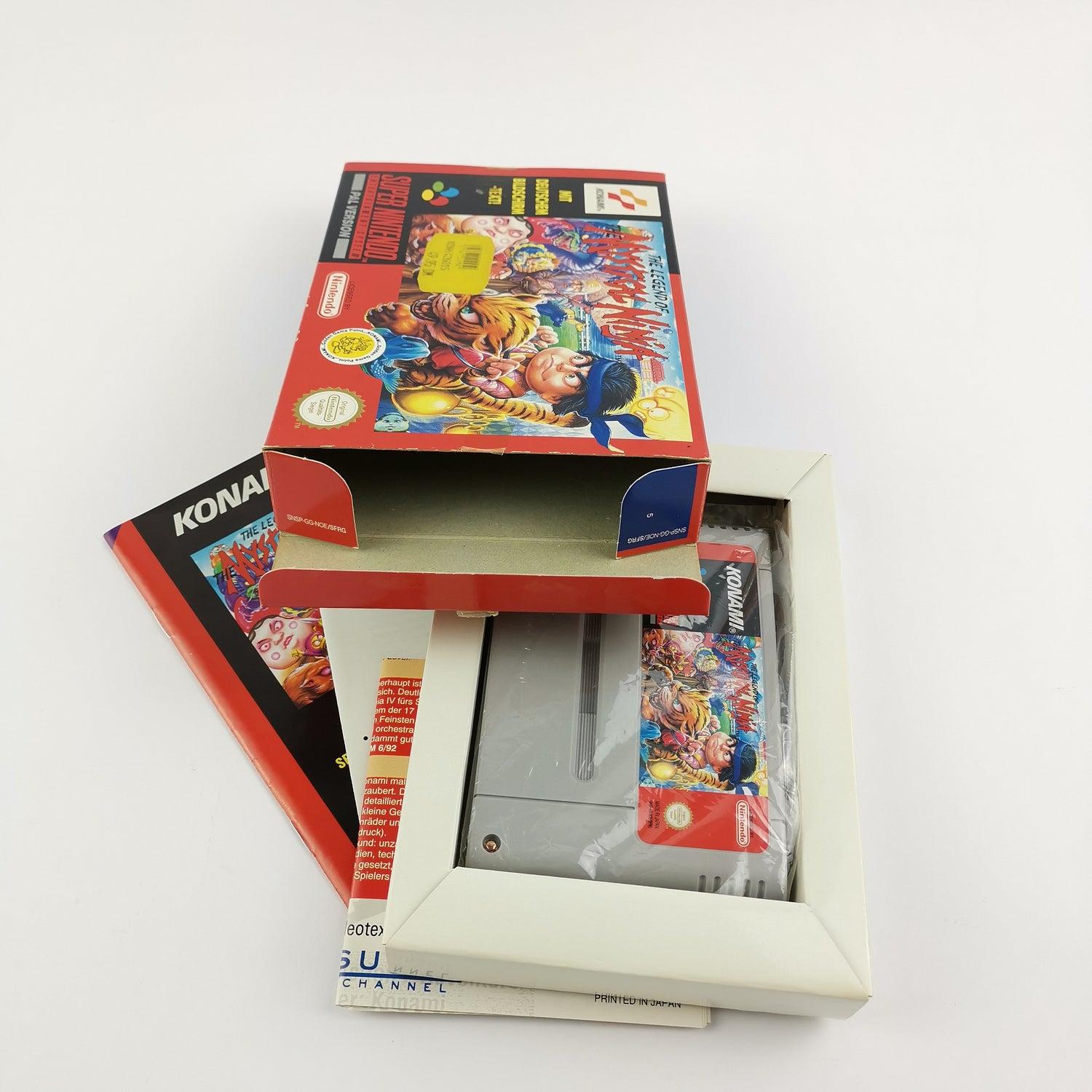 Super Nintendo Spiel : The Legend of The Mystical Ninja - OVP & Anleitung SNES