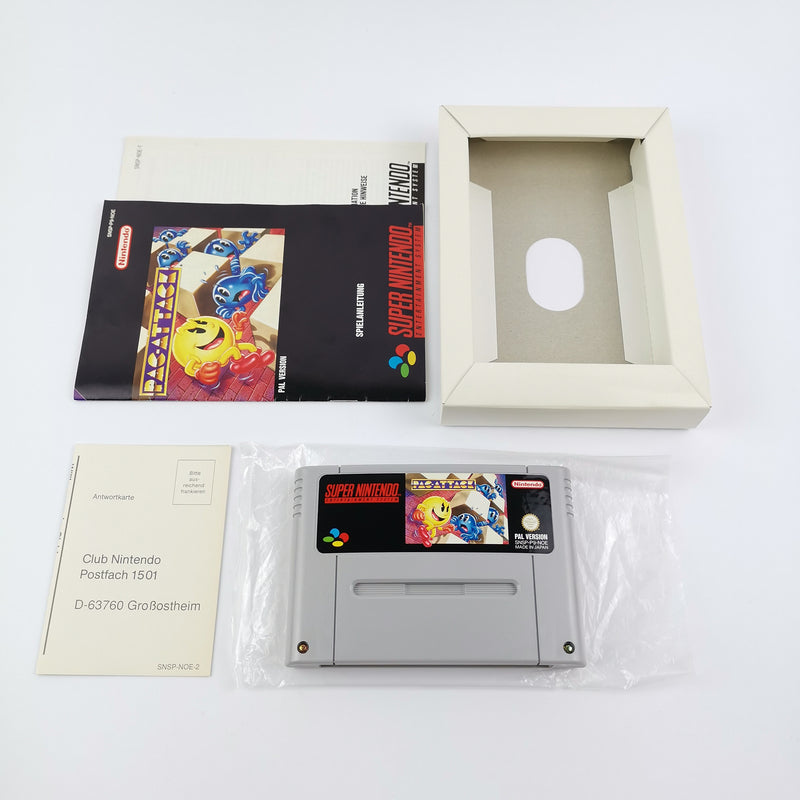Super Nintendo Spiel : Pac-Attack - OVP & Anleitung PAL | SNES Cartridge