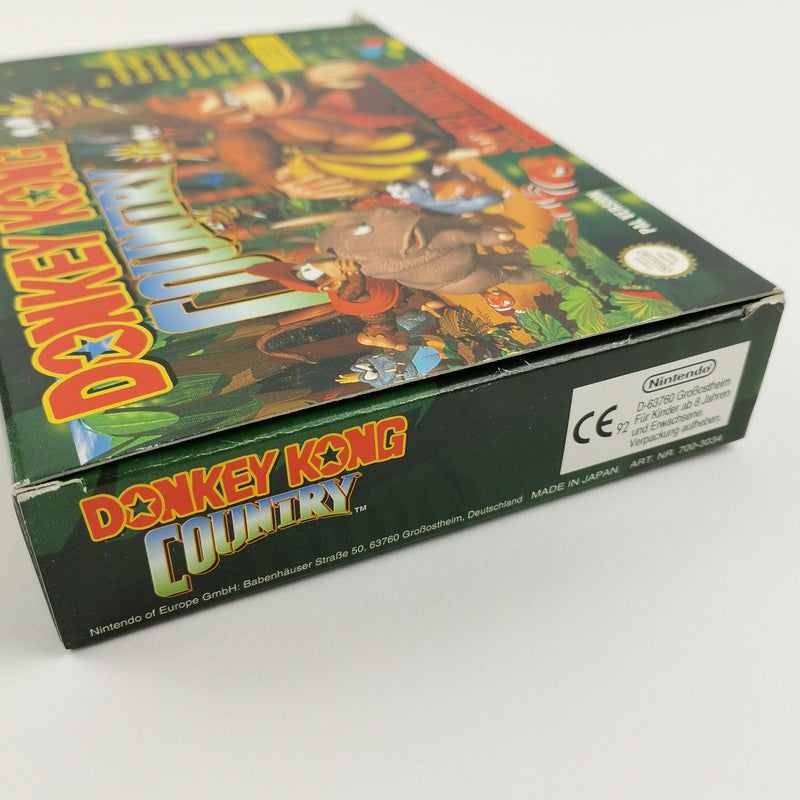 Super Nintendo Spiel : Donkey Kong Country + Spieleberater Lösungsbuch SNES OVP