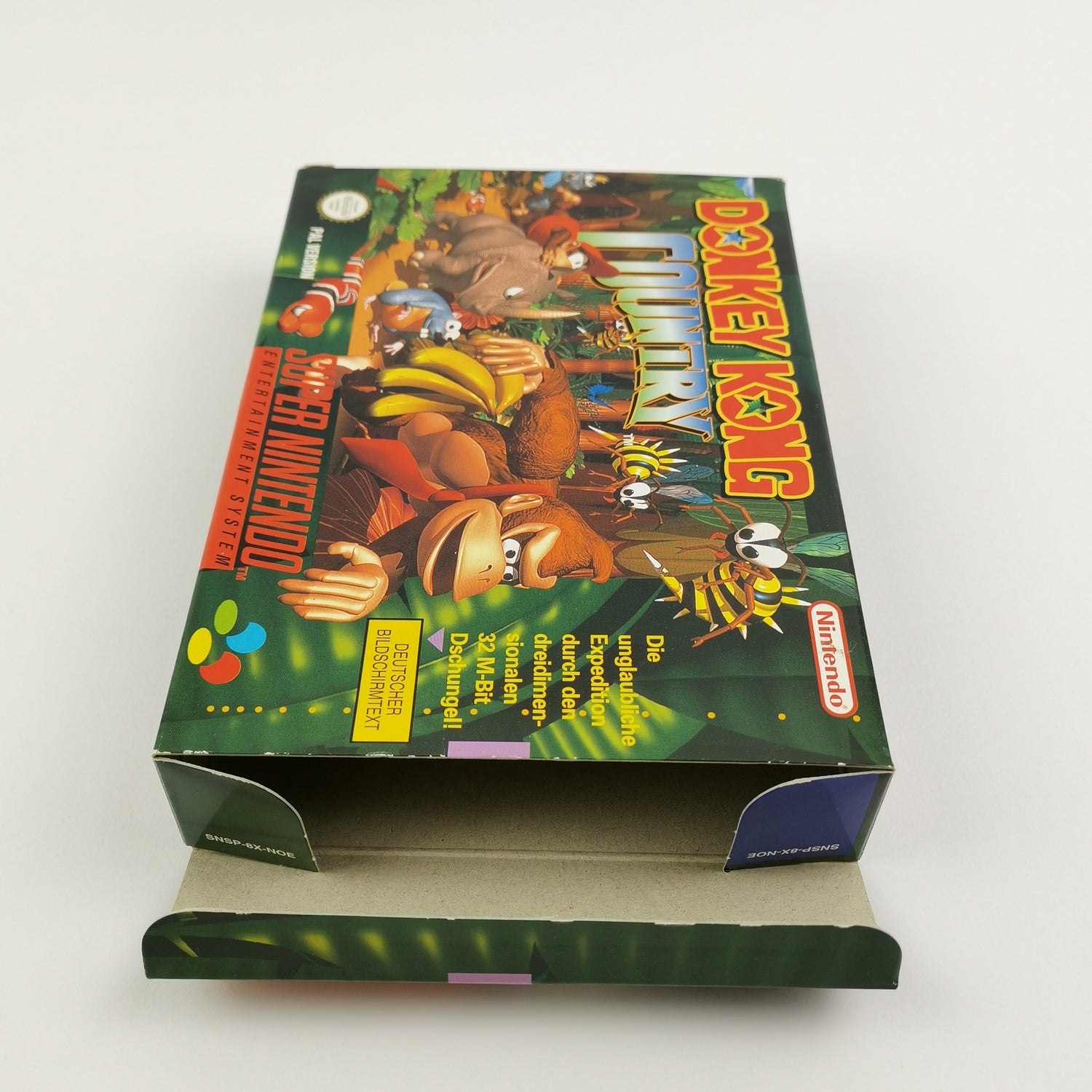 Super Nintendo Spiel : Donkey Kong Country + Spieleberater Lösungsbuch SNES OVP