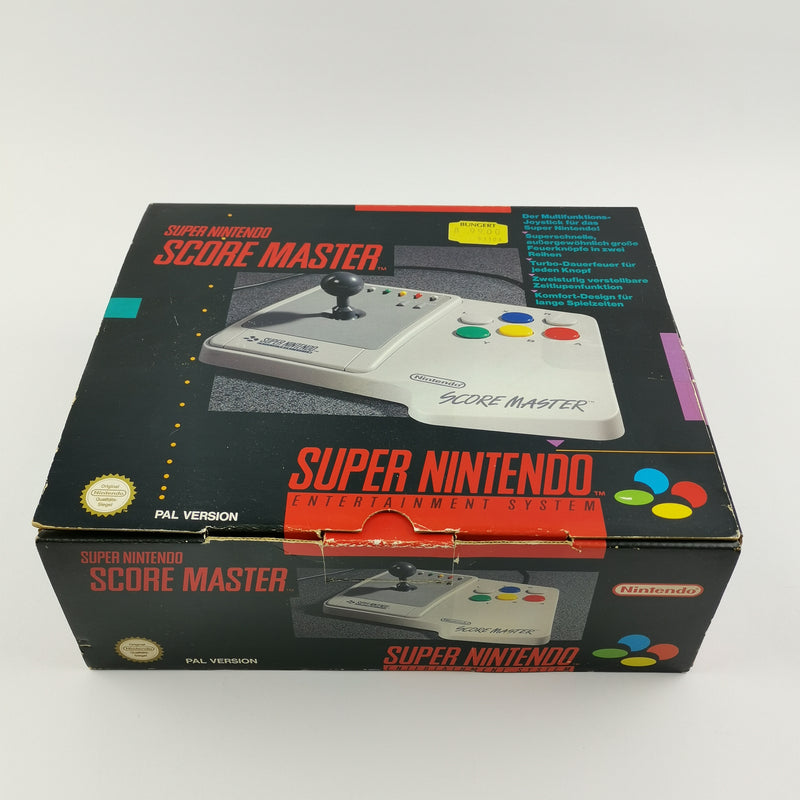 Super Nintendo Zubehör : SNES Score Master in OVP - Arcade Stick Controller