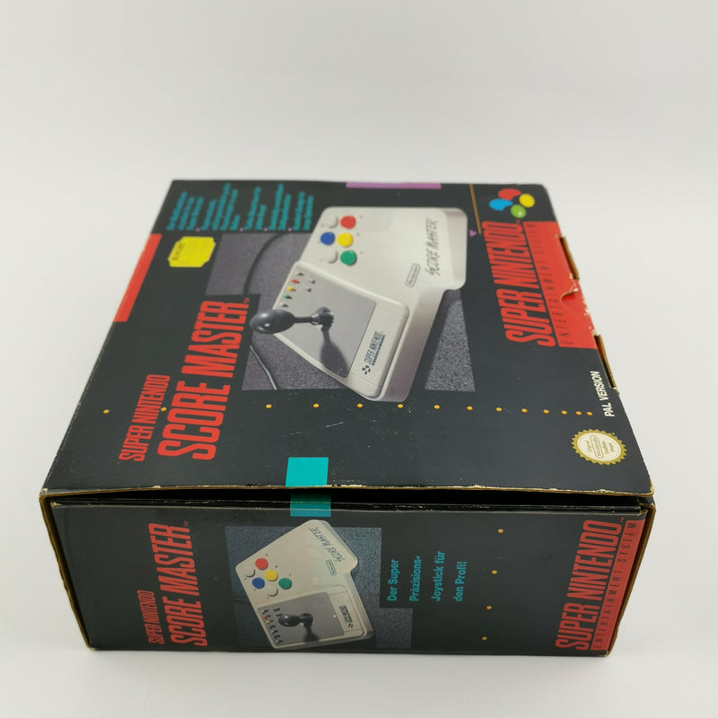 Super Nintendo Zubehör : SNES Score Master in OVP - Arcade Stick Controller