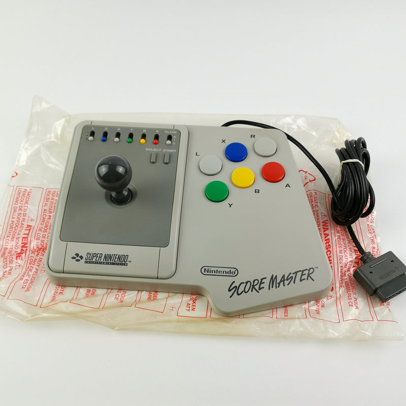 Super Nintendo Zubehör : SNES Score Master in OVP - Arcade Stick Controller