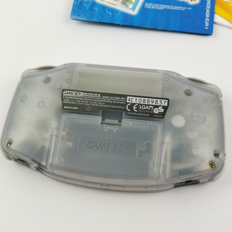 Nintendo Game Boy Advance Konsole - Transparent in OVP GBA Console PAL