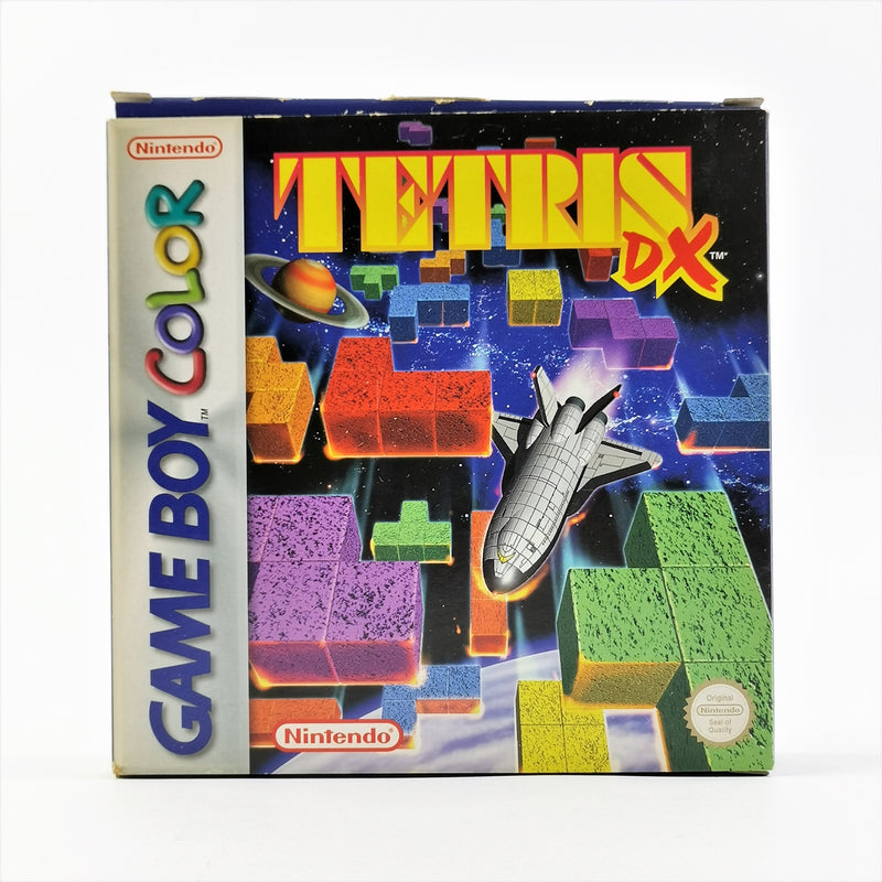 Nintendo Game Boy Color Spiel : Tetris DX - OVP & Anleitung PAL | GBC Modul