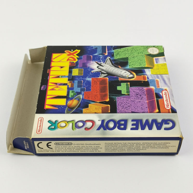 Nintendo Game Boy Color Game: Tetris DX - OVP &amp; Instructions PAL | GBC module