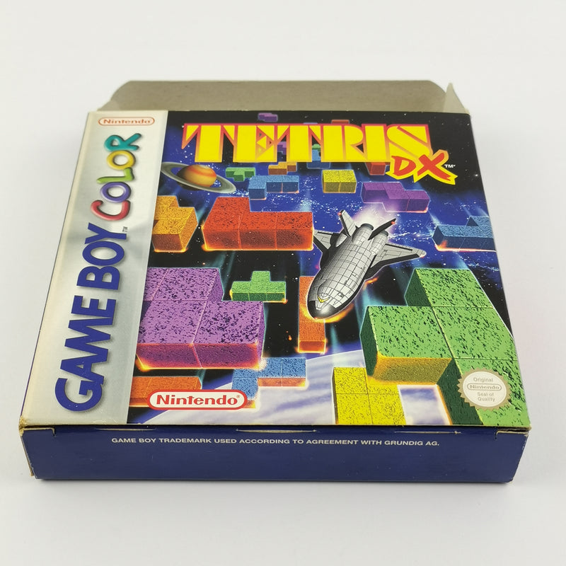 Nintendo Game Boy Color Spiel : Tetris DX - OVP & Anleitung PAL | GBC Modul