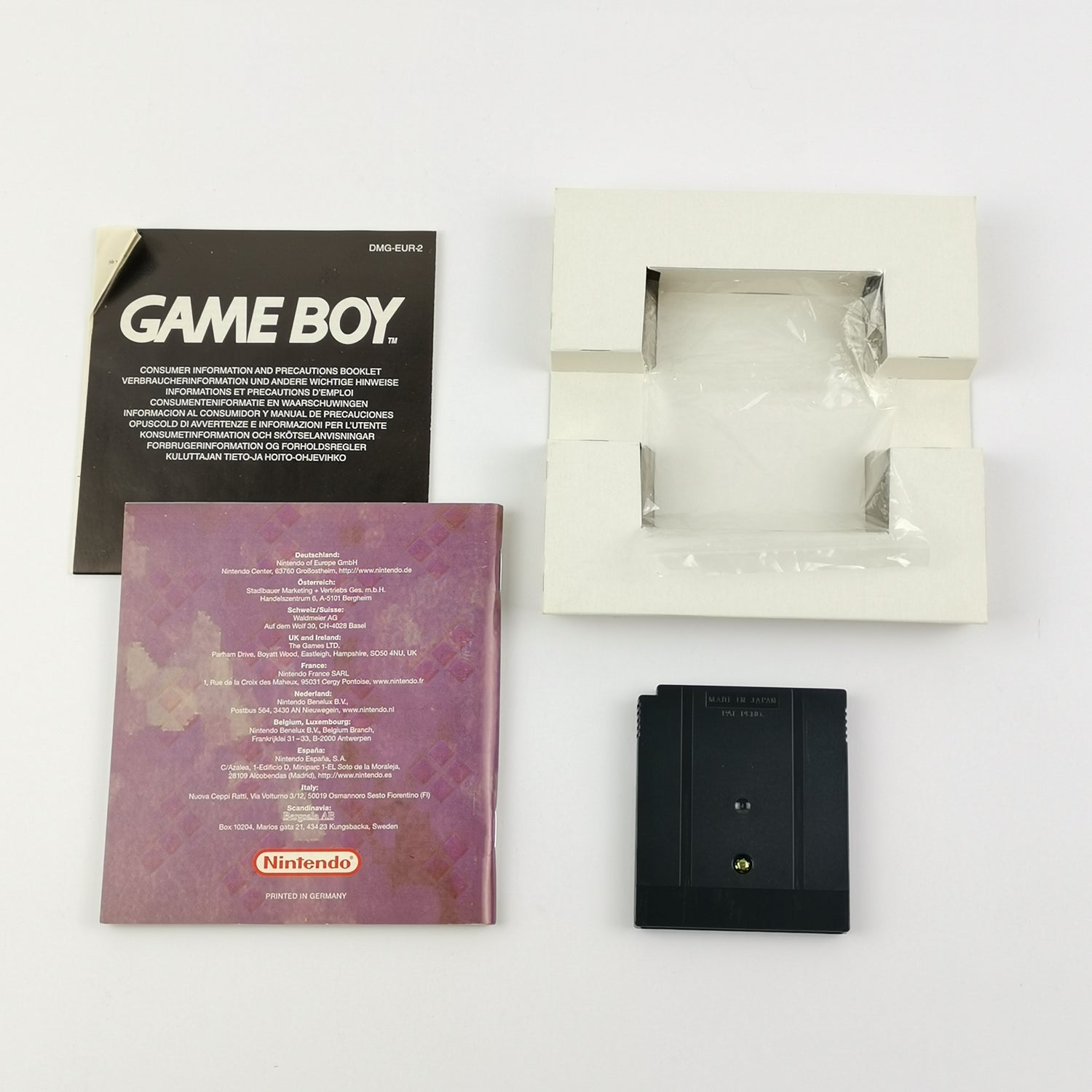 Nintendo Game Boy Color Spiel : Tetris DX - OVP & Anleitung PAL | GBC Modul