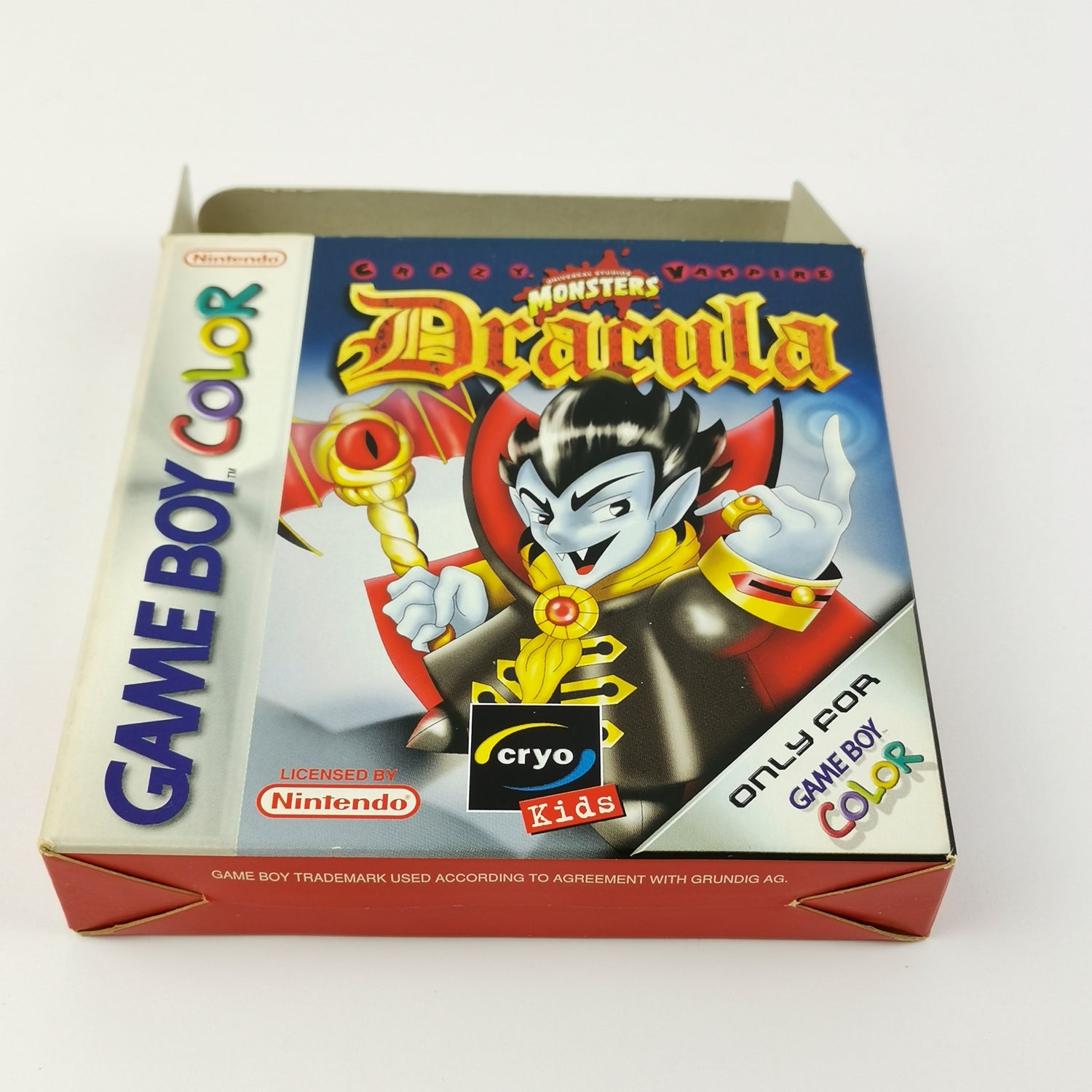 Nintendo Game Boy Color Spiel : Crazy Vampire Monsters Dracula - OVP Anleitung