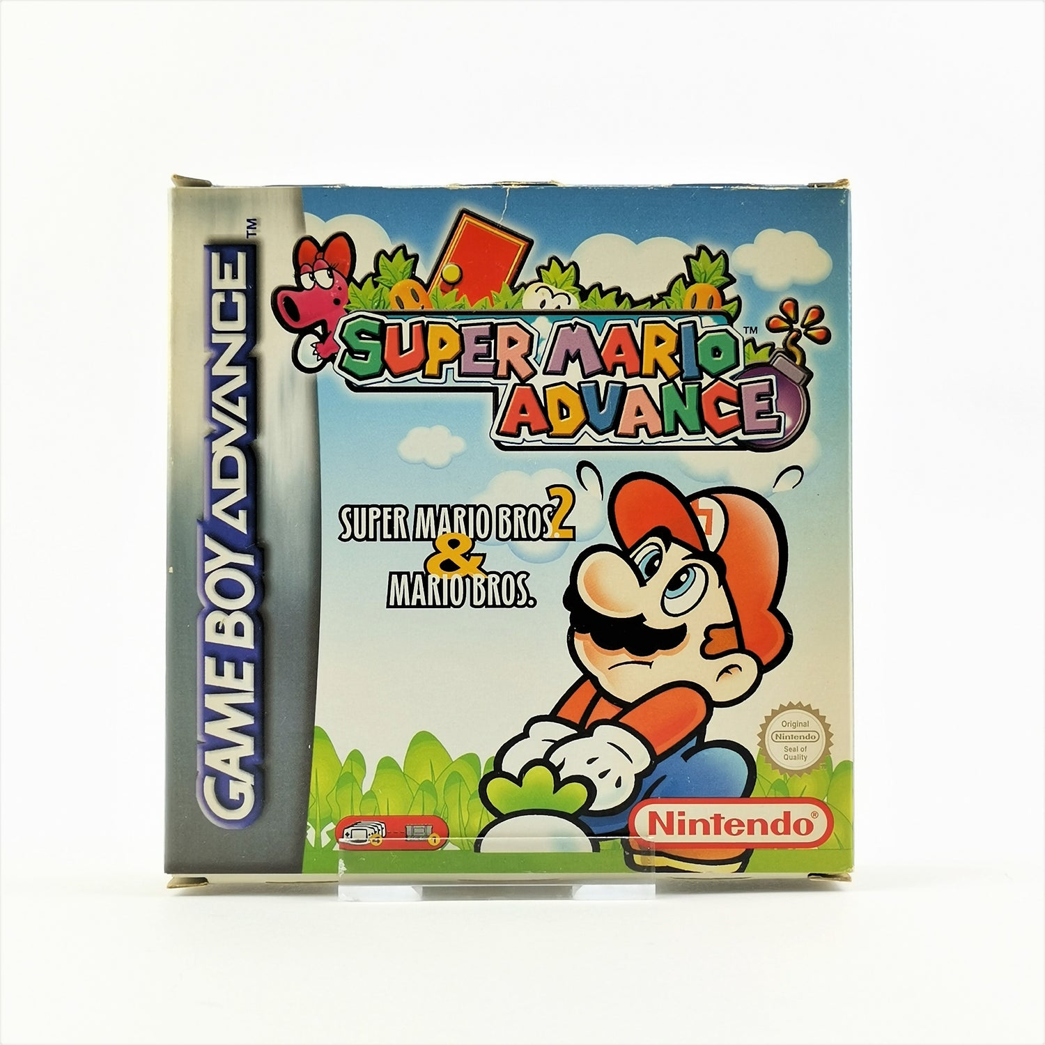 Nintendo Game Boy Advance Game: Super Mario Bros 2 Advance - OVP Instructions GBA