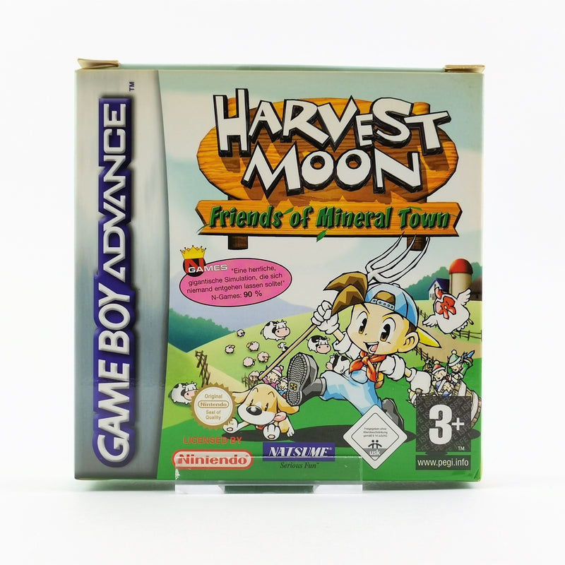 Nintendo Game Boy Advance Spiel : Harvest Moon Friends of Mineral Town - OVP GBA