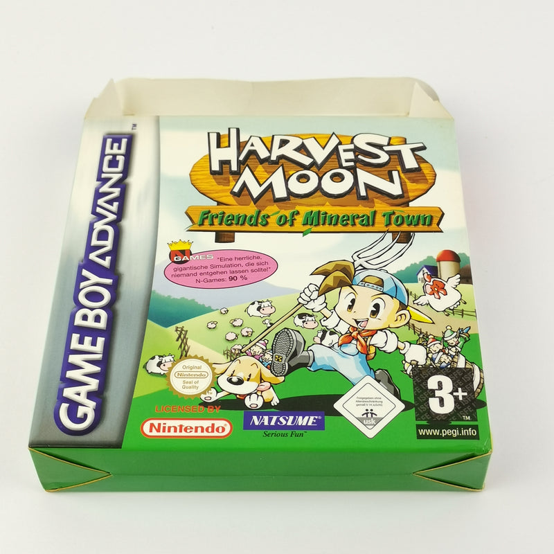 Nintendo Game Boy Advance Game: Harvest Moon Friends of Mineral Town - OVP GBA