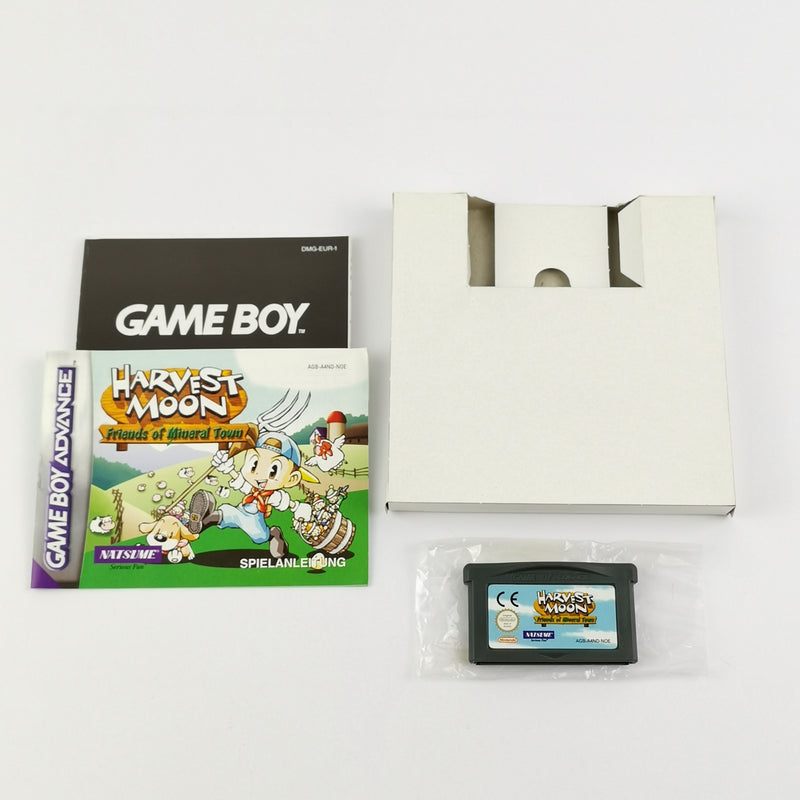 Nintendo Game Boy Advance Spiel : Harvest Moon Friends of Mineral Town - OVP GBA