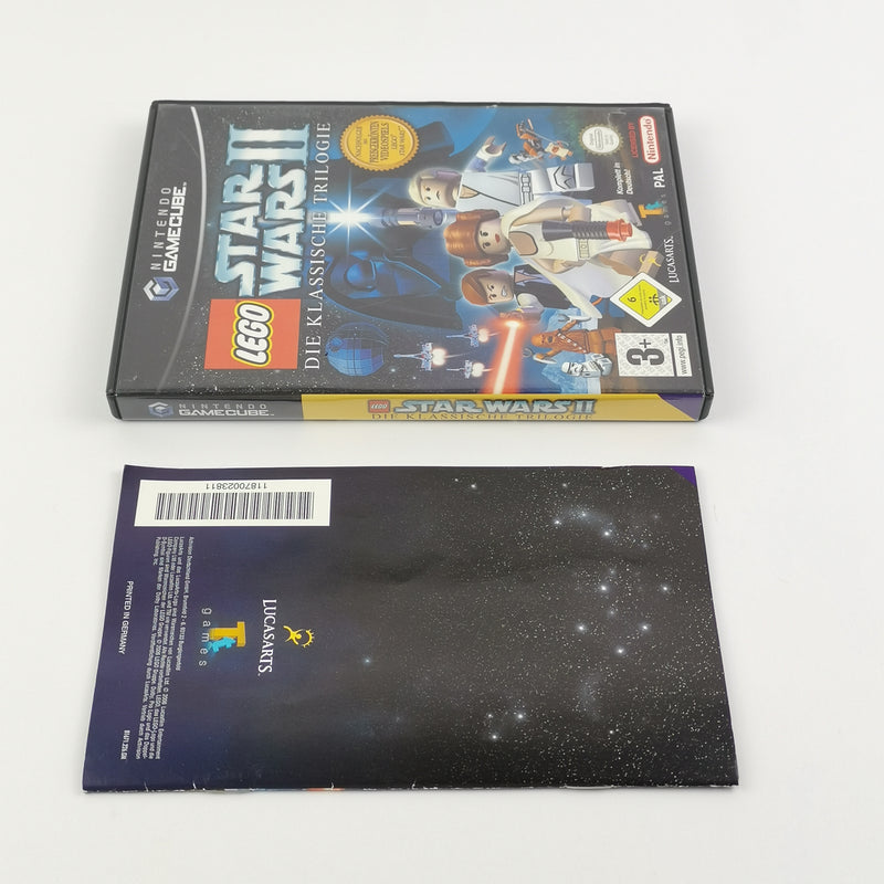 Nintendo Gamecube game: Star Wars II 2 The Classic Trilogy - original packaging instructions