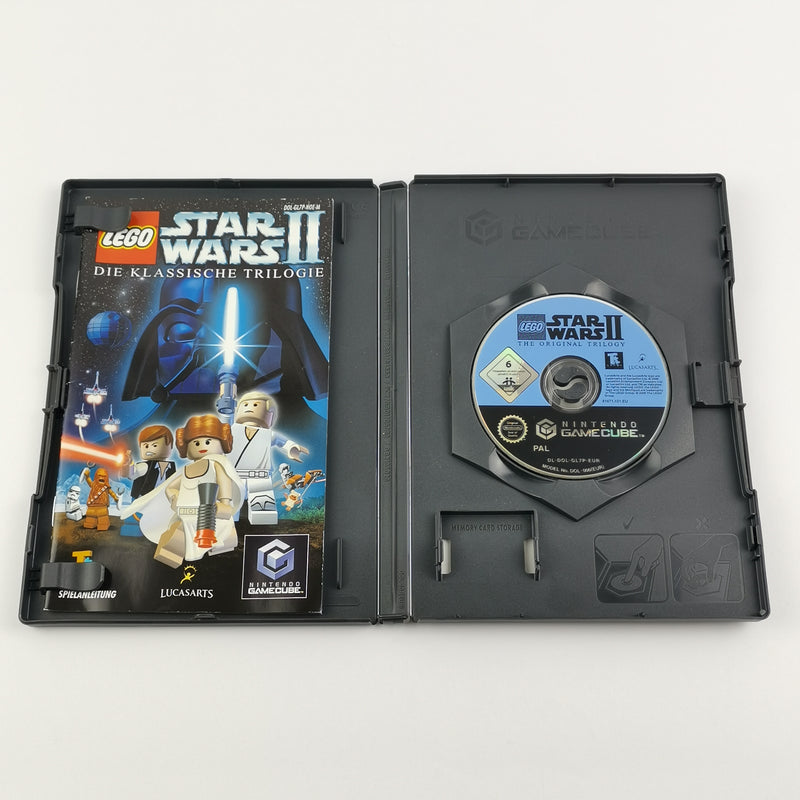 Nintendo Gamecube Spiel : Star Wars II 2 Die Klassische Trilogie - OVP Anleitung