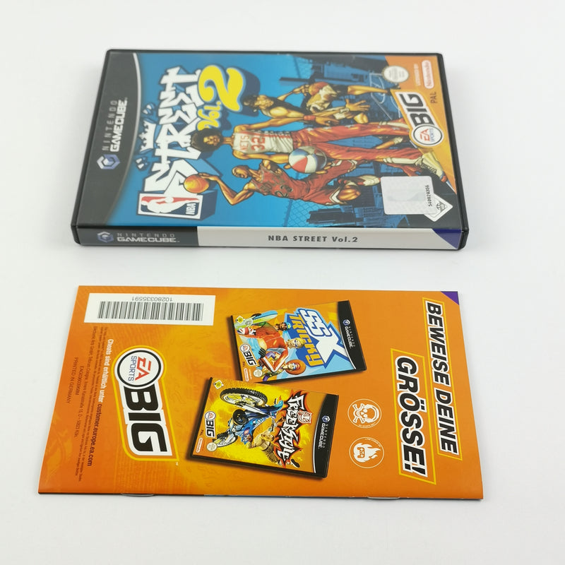 Nintendo Gamecube Game: NBA Street Vol. 2 Basketball - Original Packaging Instructions Disc