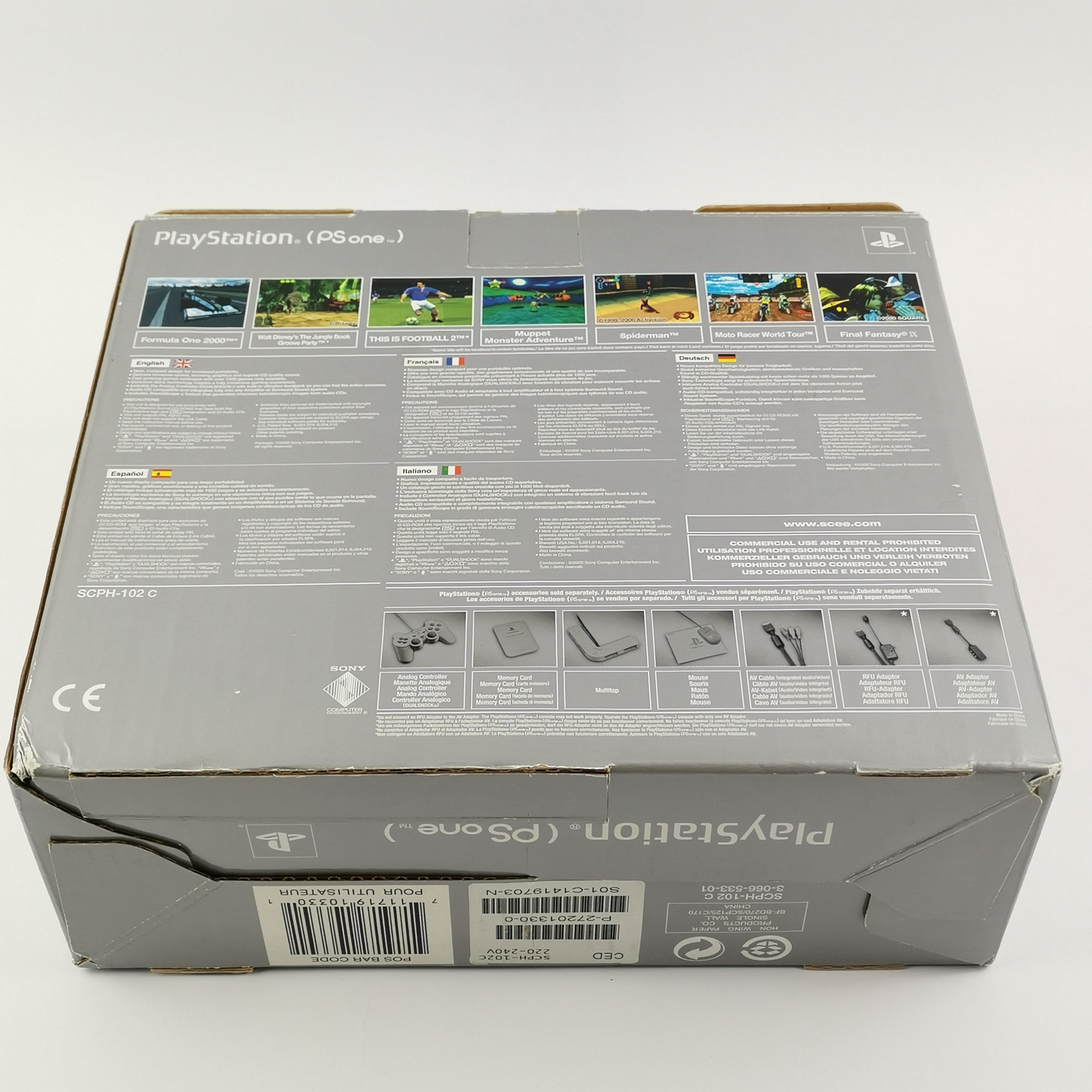 Sony Playstation 1 Console: Sony PS One OVP - Brand New PS1 PSX PAL NEW NEW [2]