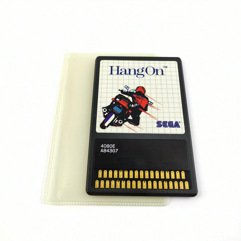 Sega Master System Game: Hang-On Module MS Cartridge with Case PAL