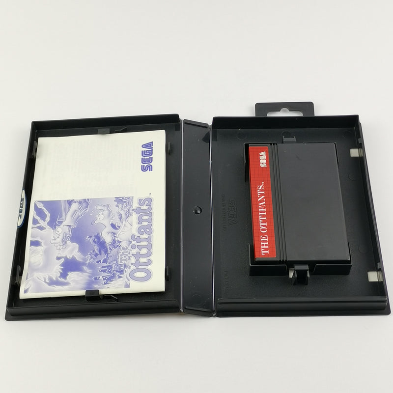 Sega Master System Game: The Ottifants - OVP &amp; Instructions PAL | MS cartridge