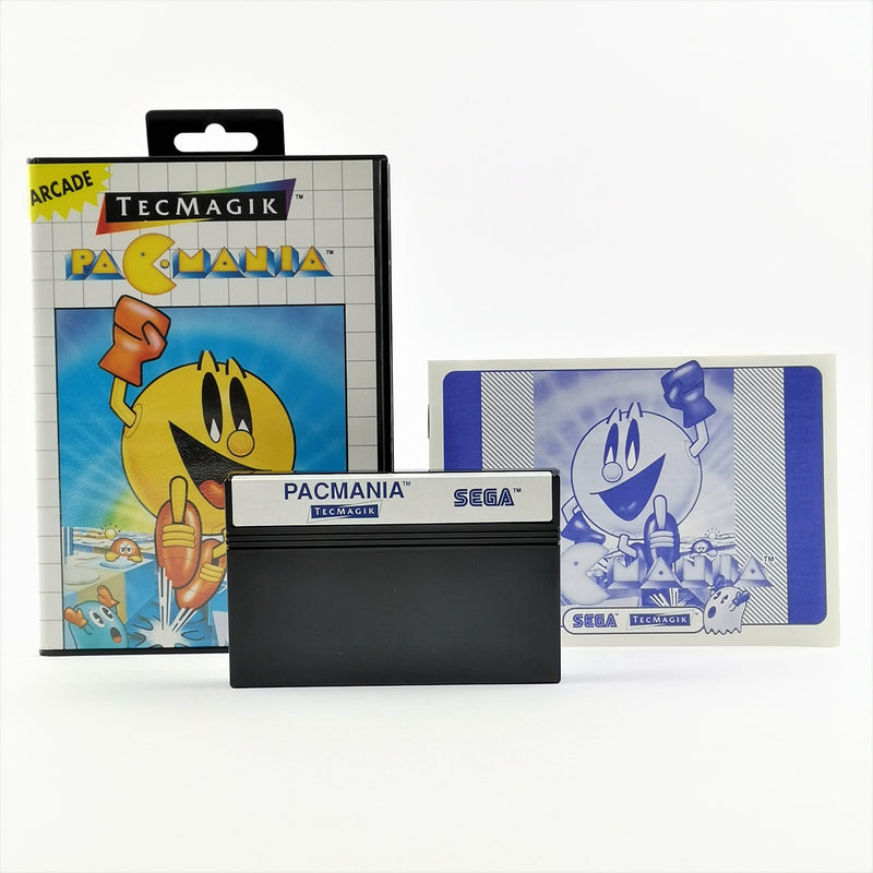 Sega Master System Spiel : Pac-Mania - OVP & Anleitung PAL | MS Cartridge
