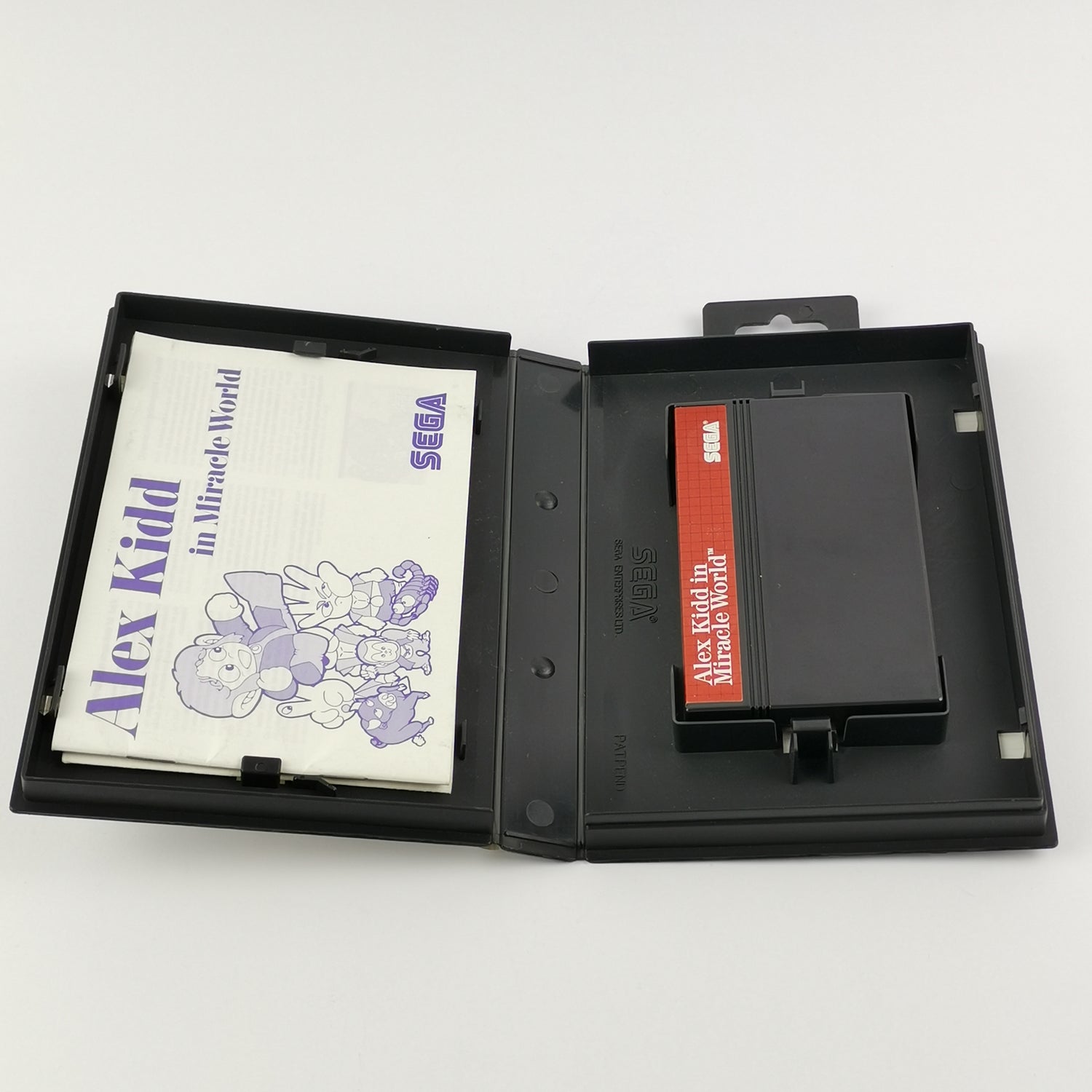 Sega Master System Spiel : Alex Kidd in Miracle World - EN Version OVP Anleitung