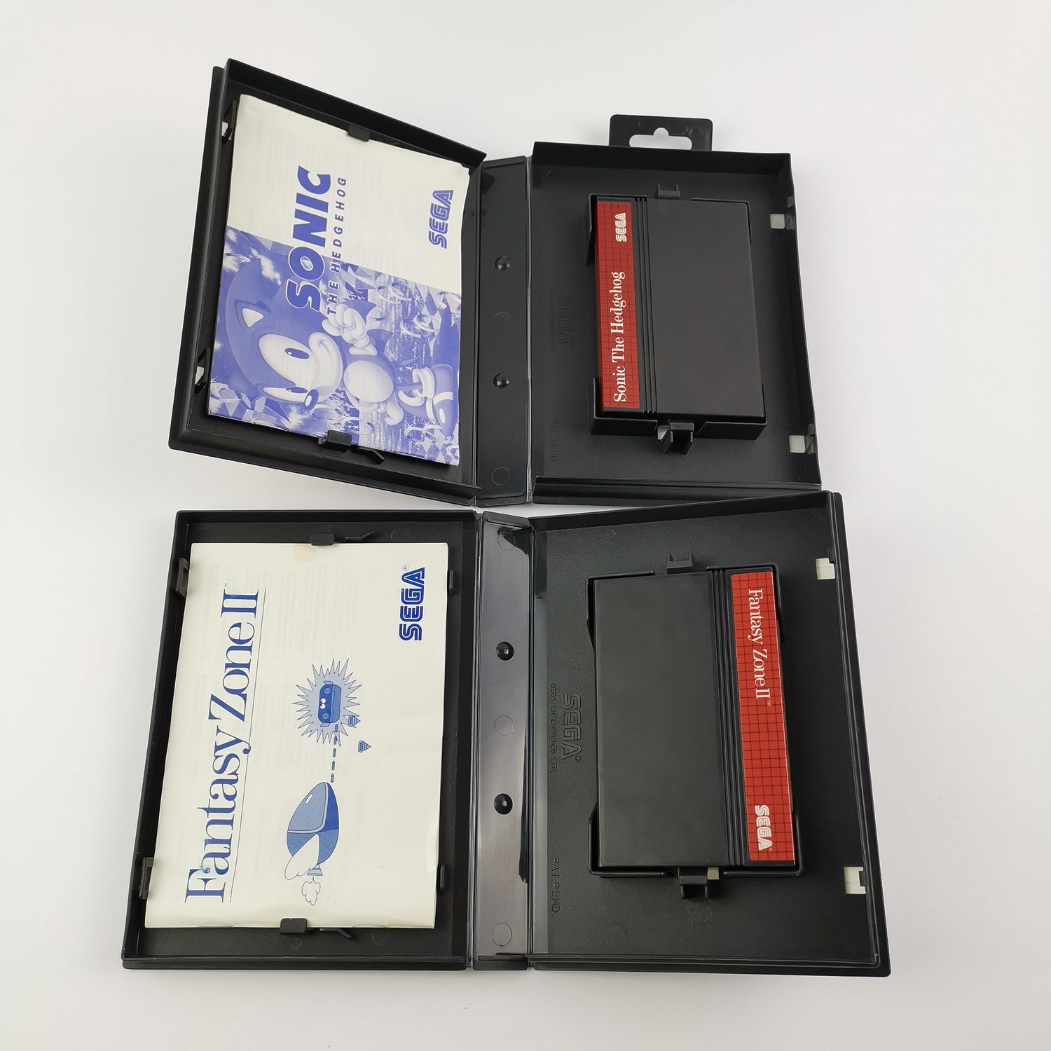 Sega Master System II Konsole mit 2 Spielen u. 2 Controller + Kabel | MS Console