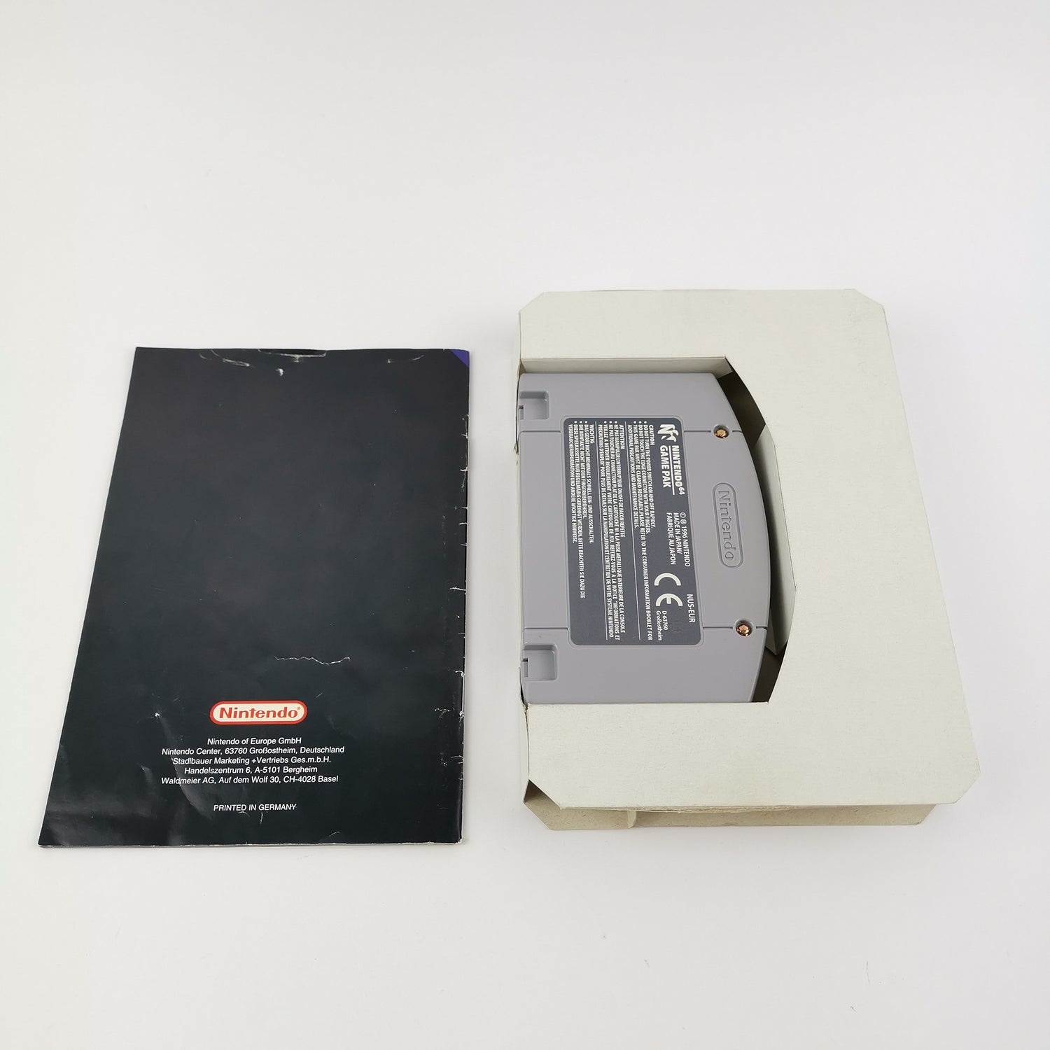 Nintendo 64 game: Star Wars Shadows of The Empire - original packaging & instructions PAL N64