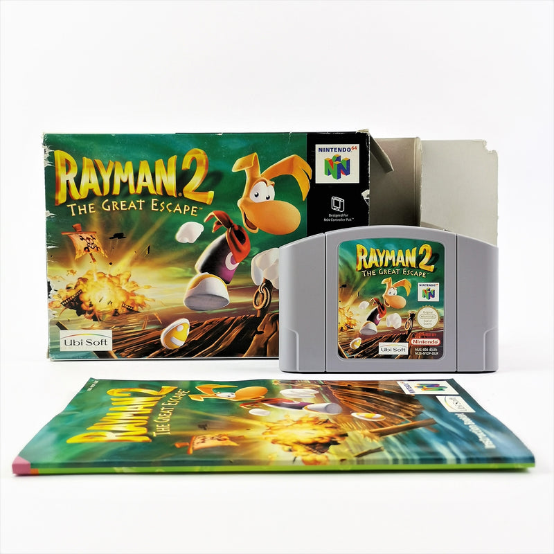 Nintendo 64 Spiel : Rayman 2 The Great Escape - OVP ohne Anleitung PAL  N64 Game