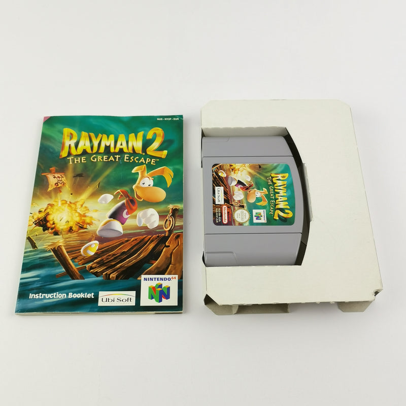 Nintendo 64 Spiel : Rayman 2 The Great Escape - OVP ohne Anleitung PAL  N64 Game