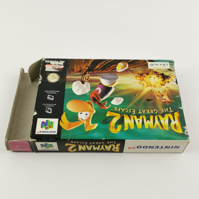 Nintendo 64 Spiel : Rayman 2 The Great Escape - OVP ohne Anleitung PAL  N64 Game